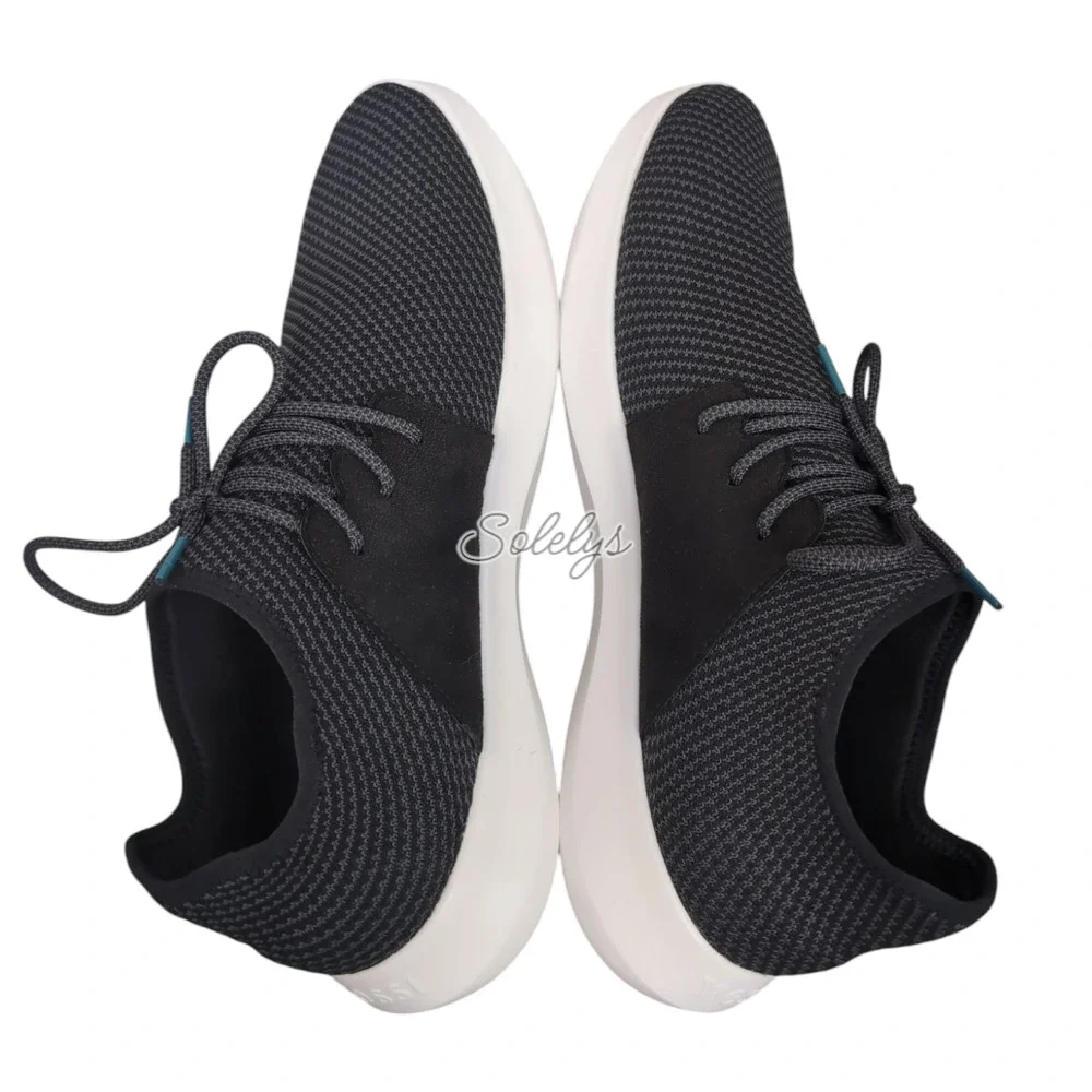 Vessi Everyday Classic Men 14 Midnight Black Waterproof Knit Lightweight Sneaker